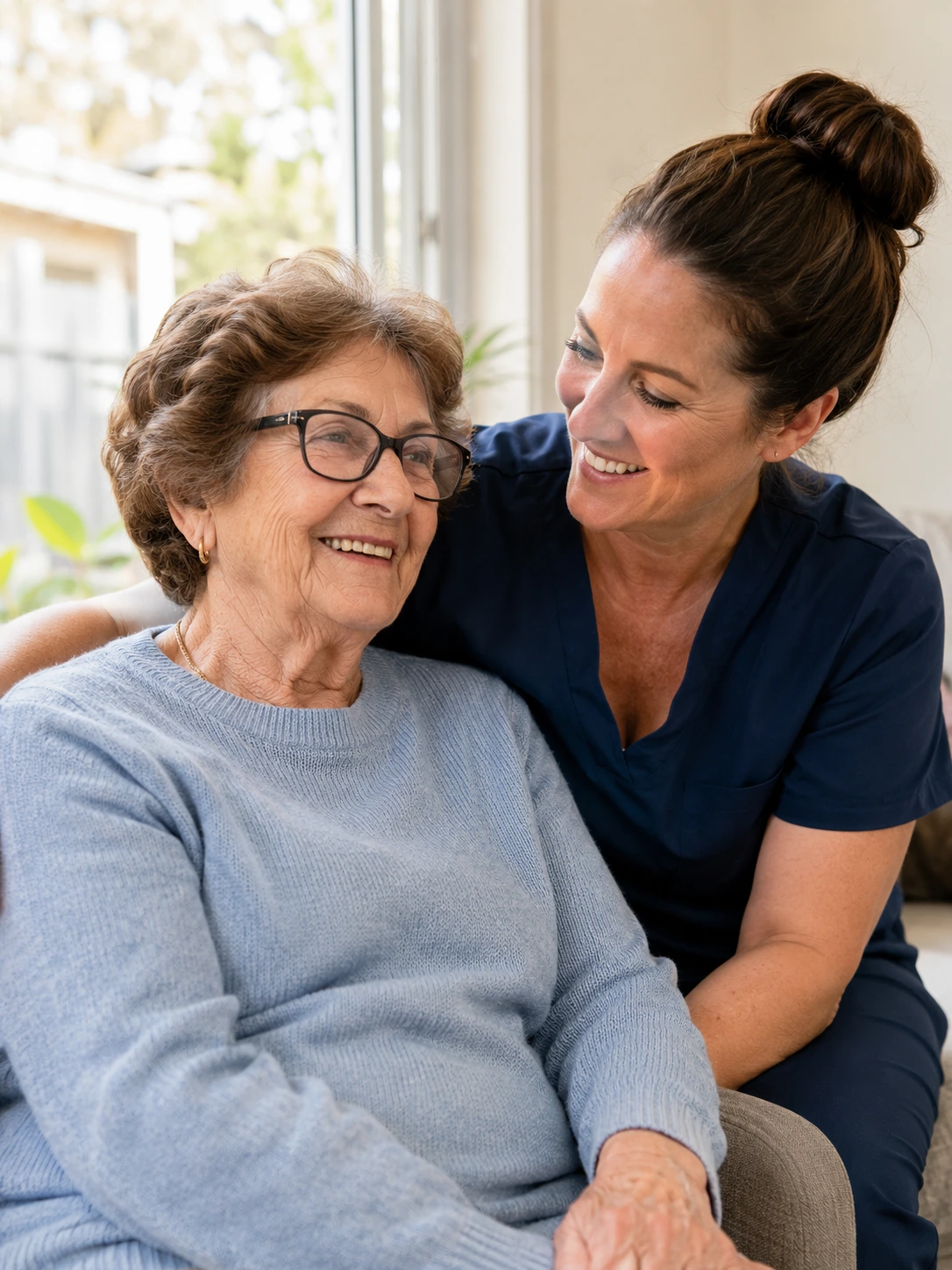 NDIS and Aged Care Blog photo of professional nursing support and compassionate care from GNA Services carer