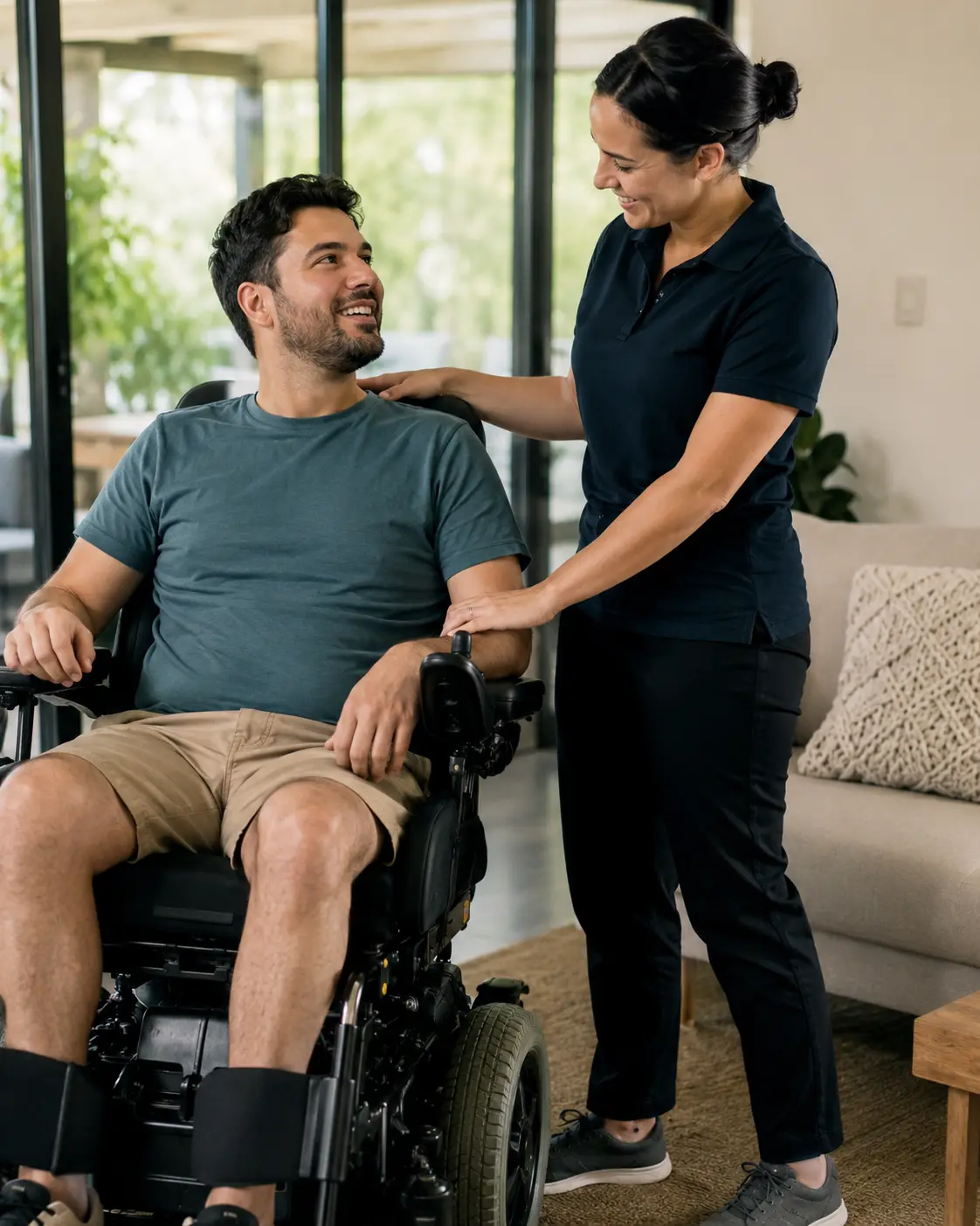 GNA Services NDIS and Aged Care Provider supporting wheelchair users with dignity in WA and NSW